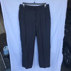 36/30 black CARLO LUSSO mens dress pants